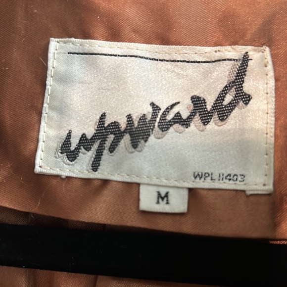 UPWARD 100% Genuine Brown Rabbit Fur Jacket - Picture 2 of 5